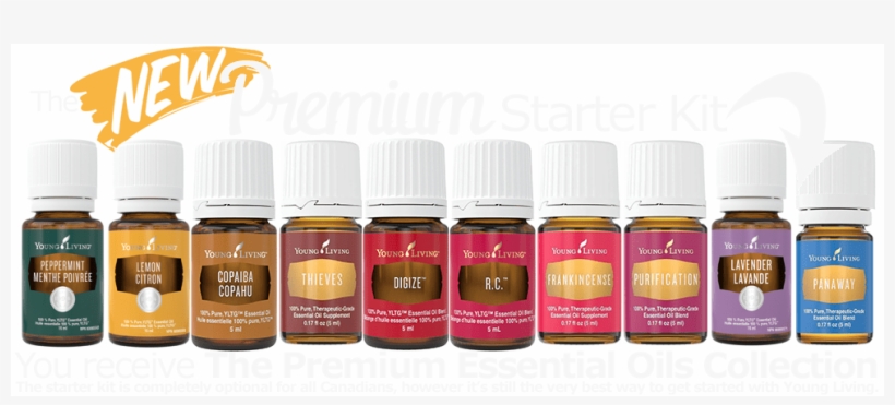 Premium Starter Kits - Essential Oils Premium Starter Kit Transparent, transparent png download