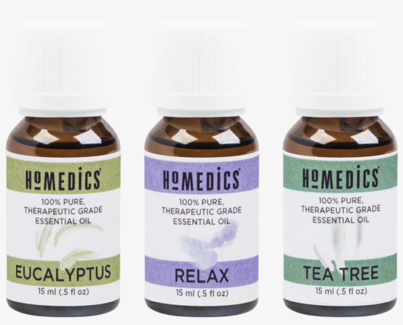 Clarify And Relax Essential Oil Trio - Homedics Essential Oils, transparent png download