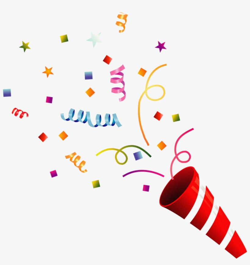 Free Download Party Horn Png Clipart Party Horn Birthday 禮炮 Png
