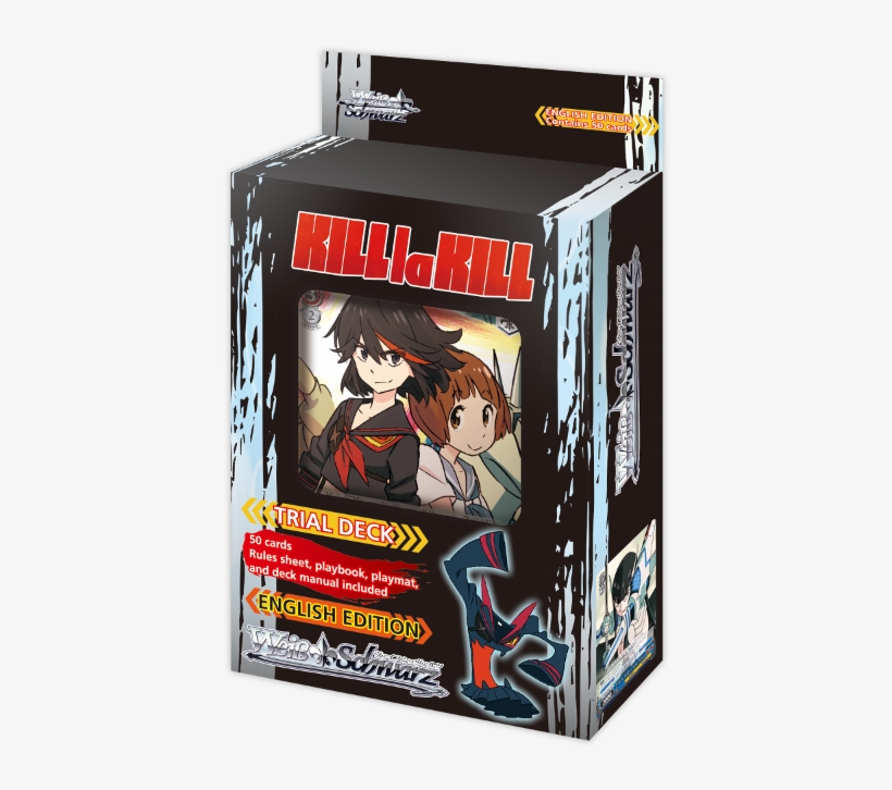 Neo-standard Products - Weiss Schwarz Kill La Kill English Trial Deck, transparent png download