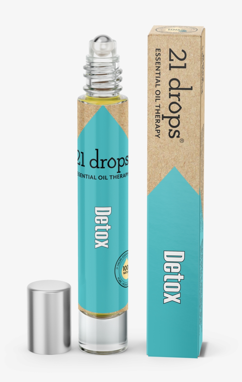A Natural Hangover Remedy To Detox, Refresh, Revive - 21 Drops Digest And Immunity Oil Blends, transparent png download