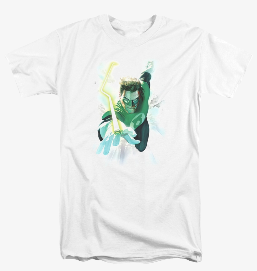 Alex Ross Flight Green Lantern T-shirt - Green Lantern: No Fear [book], transparent png download