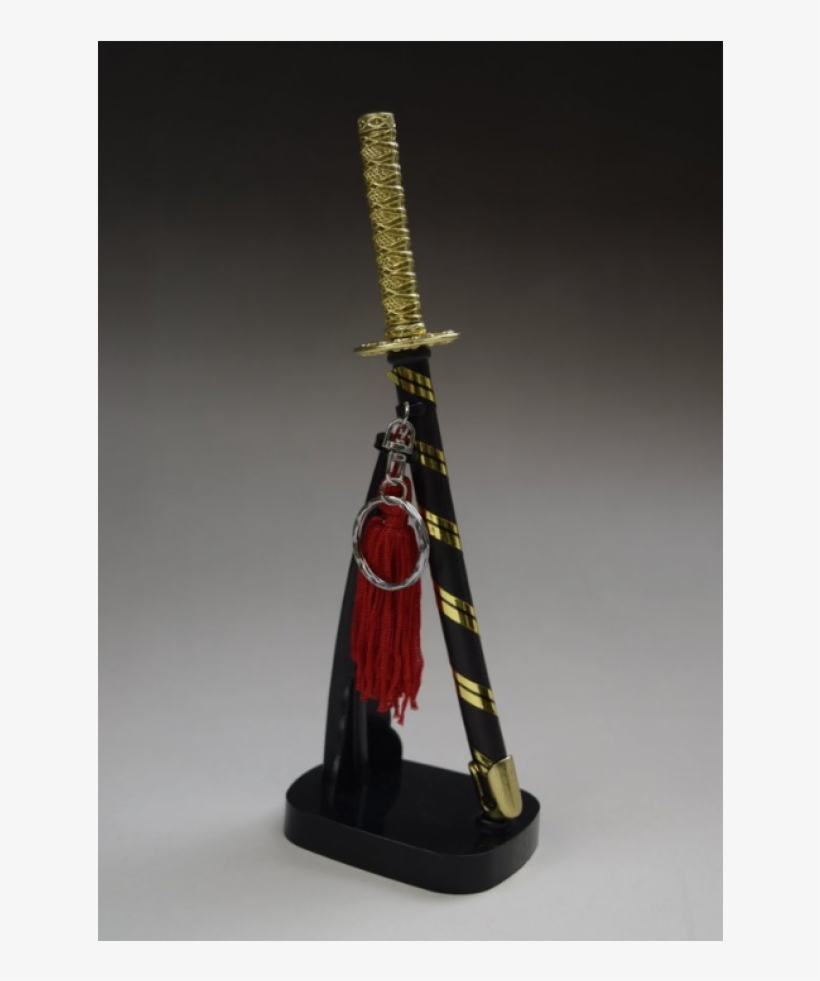 Miniature Japanese Samurai Sword Accessory Katana Letter - Katana, transparent png download