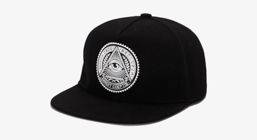 A Black Snapback Cap Which Shows The Eye Of Providence - Vancouver Whitecaps Black Hat, transparent png download