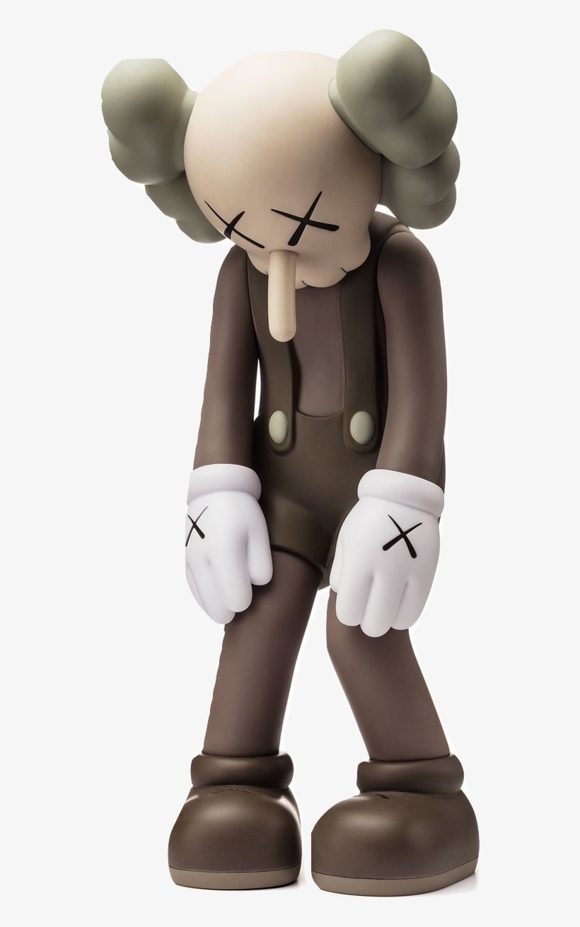 Kaws Small Lie Brown, transparent png download