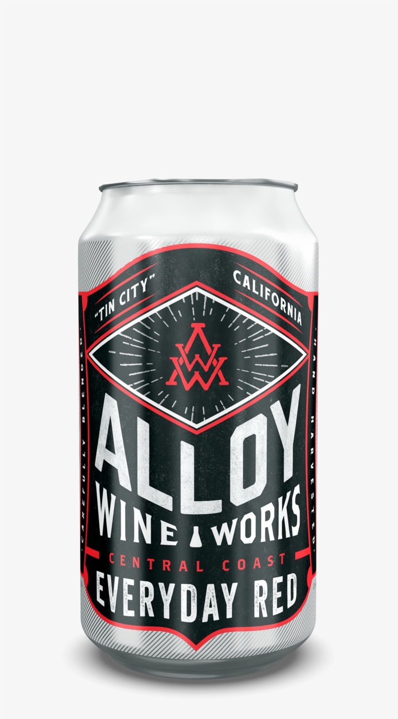 Alloy Nv Red Cans 12pk/375ml, Central Coast - Wine, transparent png download