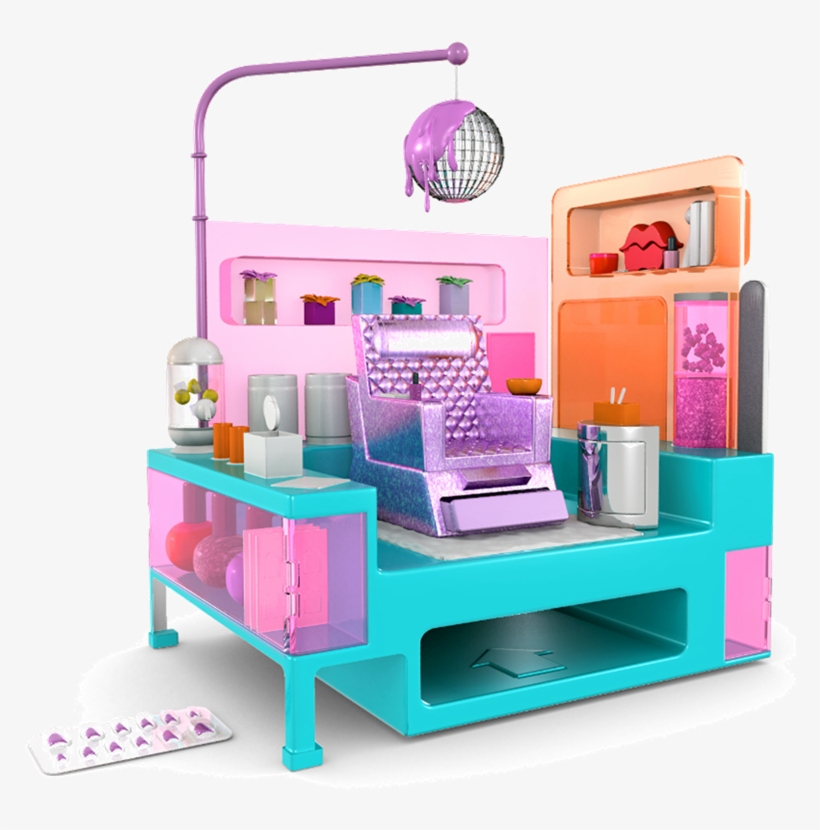 Instapets Shop Playset - Bratz Instapets Negle Salon, transparent png download