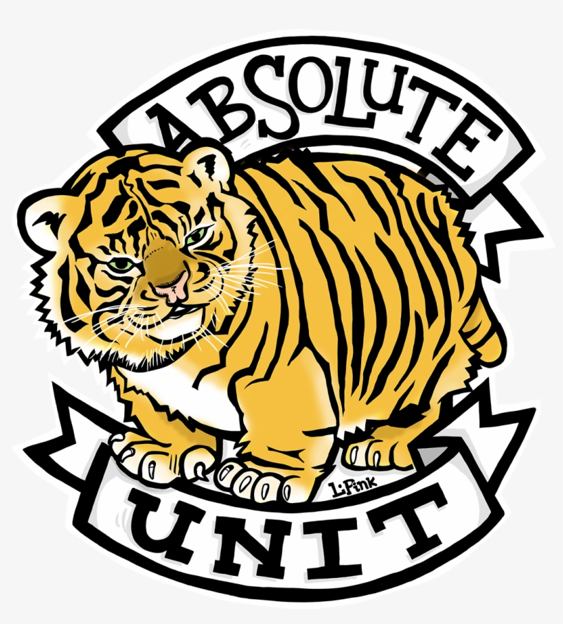 I'm In Awe Of The Size Of This Lad - Baby Tiger Absolute Unit, transparent png download