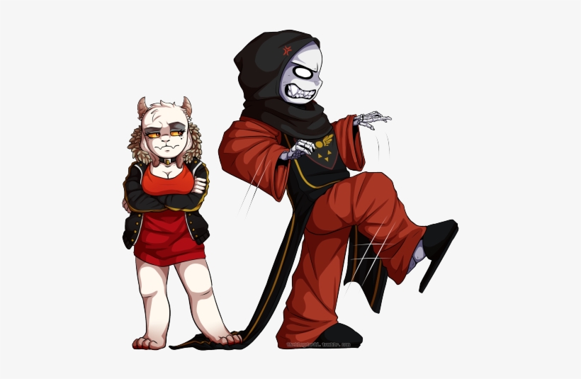 And A Small Addition - Alterfell Toriel X Sans, transparent png download