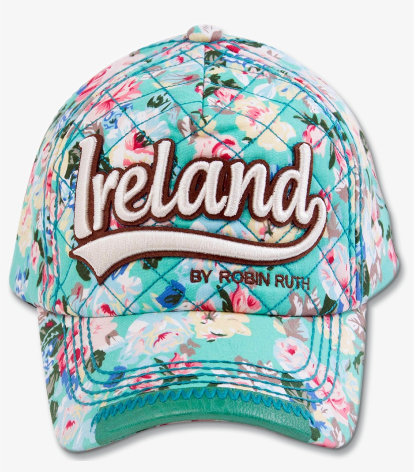 Ireland Floral Cap - Baseball Cap, transparent png download