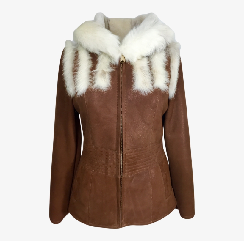 Dudex Fashion Ladies Womens Toscana Shearling Sheepskin - Coat, transparent png download