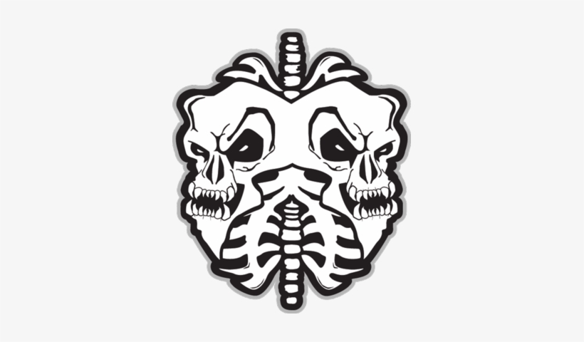 Twizt# Rib Cage Skulls Psd93401 - Twiztid Logo, transparent png download