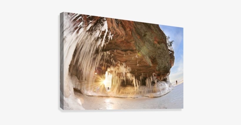 Ice Caves On Lake Superior, Near Bayfield - Ice Caves On Lake Superior, Near Bayfield; Michigan,, transparent png download
