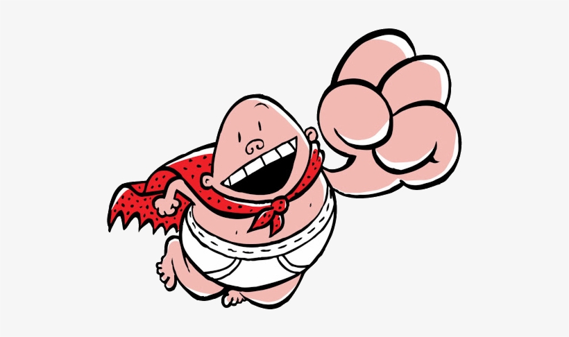 Captain Underpants And The Attack Of The Capricious - Captain Underpants Books Characters, transparent png download