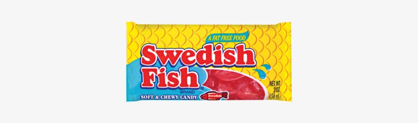 Swedish Fish Red 2oz - Swedish Fish Soft & Chewy Candy - 2 Oz Bag, transparent png download