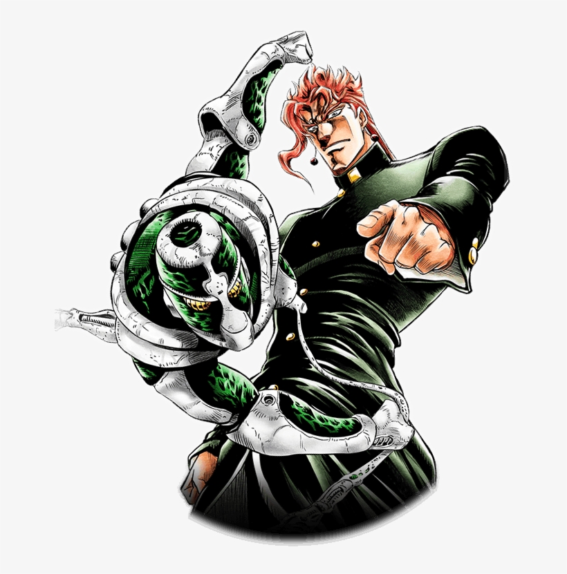 Unit Noriaki Kakyoin - Kakyoin Noriaki Hierophant Green, transparent png download