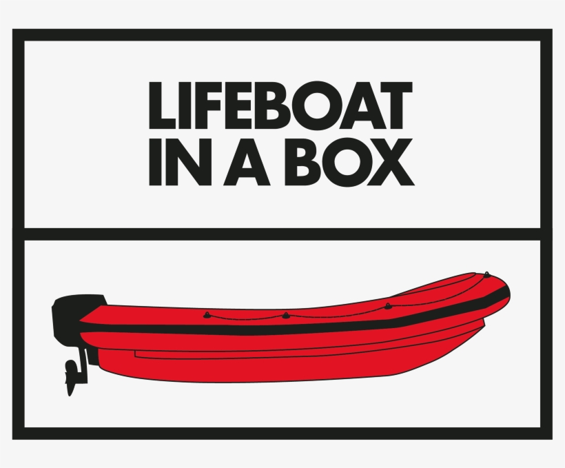 Lifeboat In A Box, transparent png download