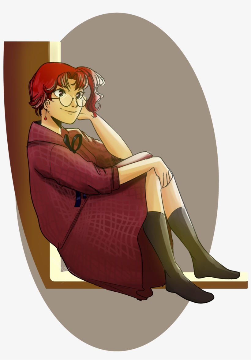 Kakyoin Noriko - Sitting, transparent png download