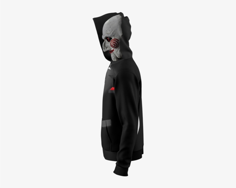 Jigsaw Costume Zip Hoodie Sc 1 St Block Of Gear - Costume For Adults, transparent png download