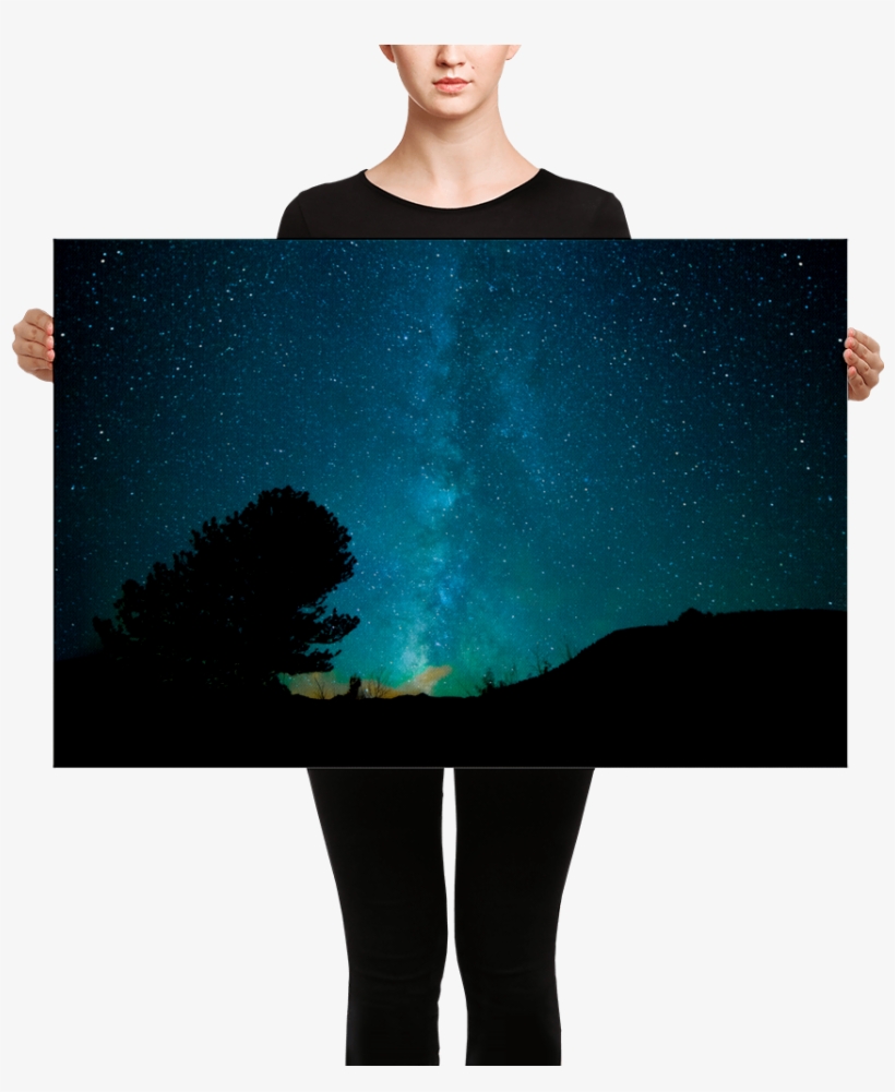 Milkyway Canvas - Black Mask Red Pied French Bulldog Canvas, transparent png download