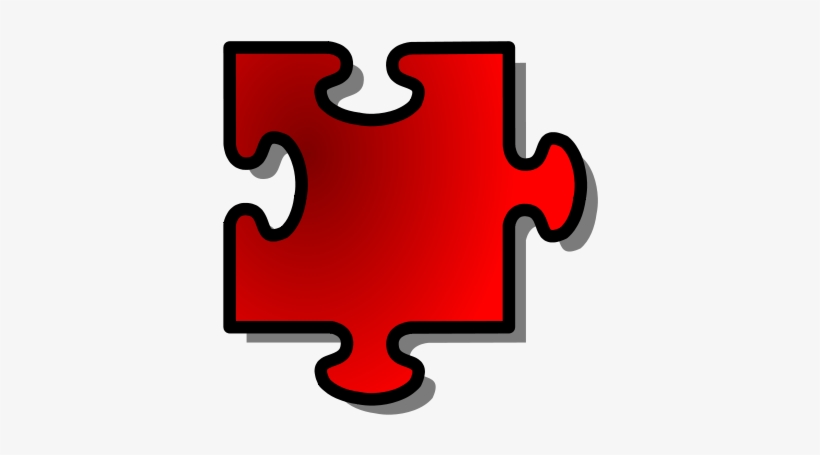 Jigsaw Red, transparent png download