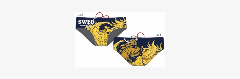 Pre-order Mens Racing Brief Swedish Fish - Underpants, transparent png download