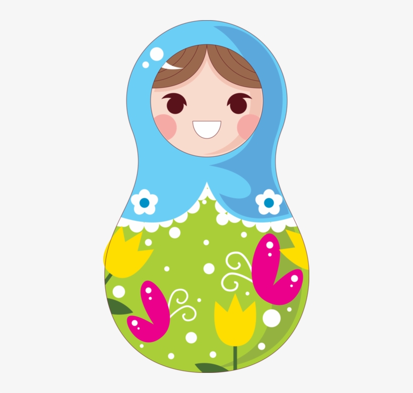 Matryoshka Doll Png - Matrioska Clipart, transparent png download