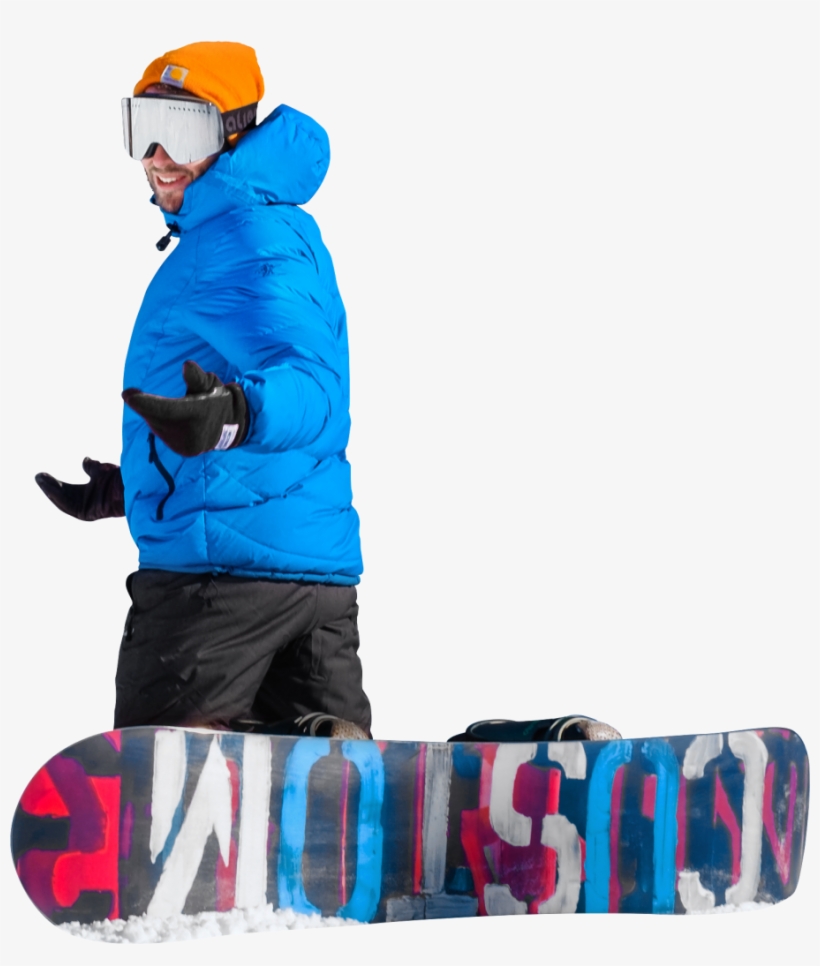 Snowboarding In Oslo Winter Park Png Image - Tryvann Ski Resort, transparent png download