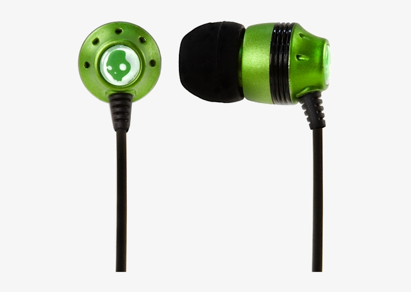 Skullcandy Ink'd Earbuds - Green, transparent png download