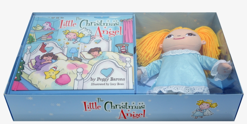 Little Christmas Angel By Peggy Barons, transparent png download