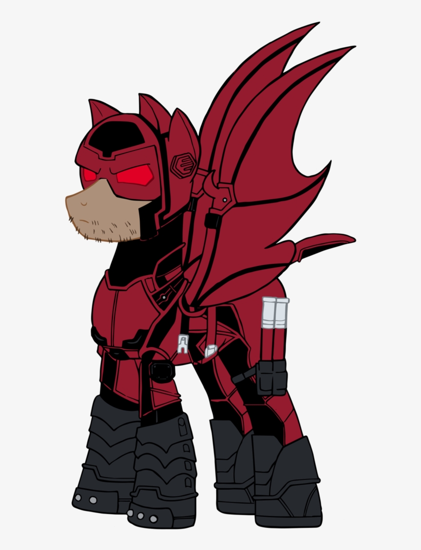 #1470122 - Artist - Edcom02, Artist - Jmkplover, Bat - Daredevil Pony, transparent png download