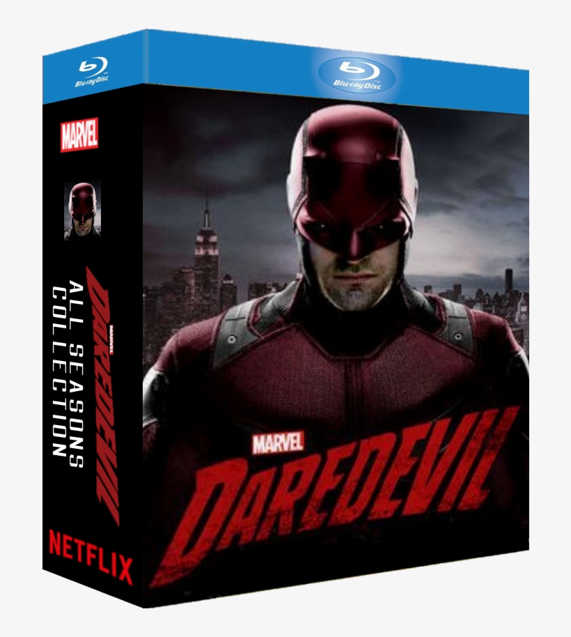 Daredevil All Seasons Bluray Cover - Daredevil Pop! Vinyl Figure, transparent png download