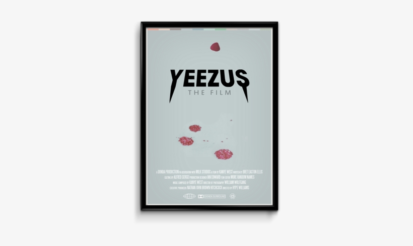 Yeezus Poster - Cheap Summer Women's T Shirt Short Sleeve O Neck Letter, transparent png download