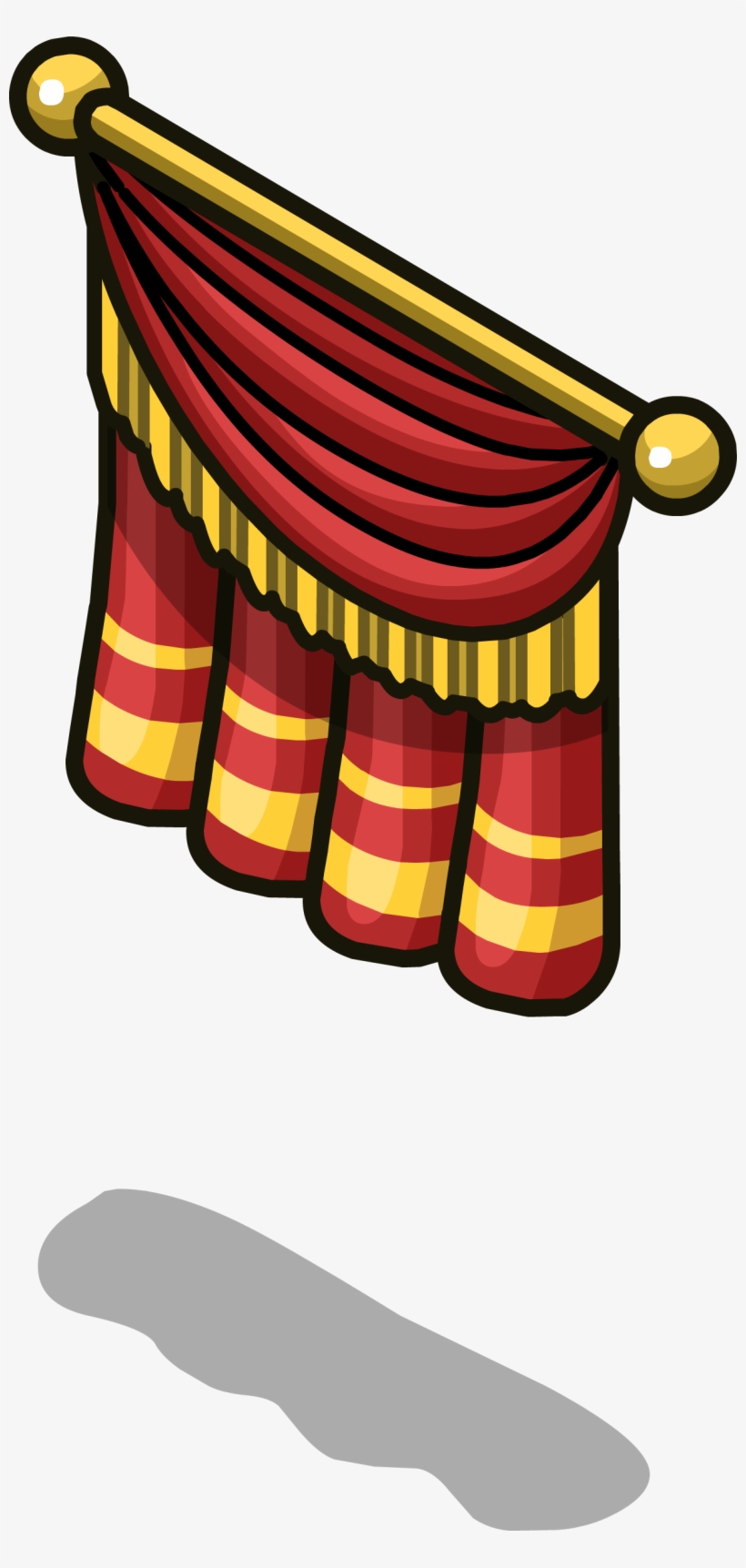 Stage Curtain Sprite 002 - Curtain, transparent png download