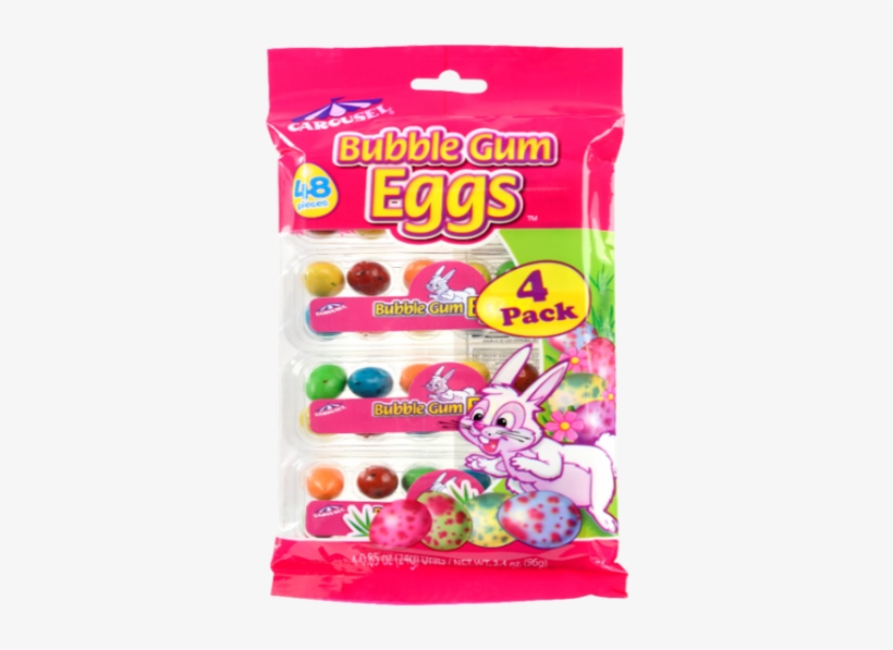 Share - Carousel Bubble Gum Eggs - 12 Pieces, 0.88 Oz, transparent png download