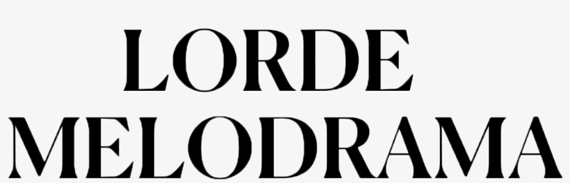 Lorde-melodrama Logo - Lorde Melodrama Png, transparent png download
