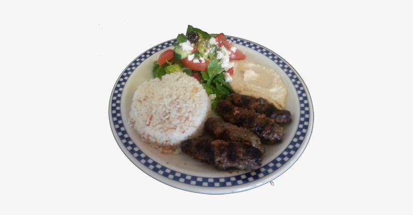 Kofta Kebab - White Rice, transparent png download