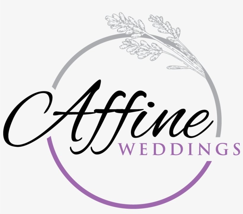 Affine Weddings Logo - Anna Written In Cursive, transparent png download