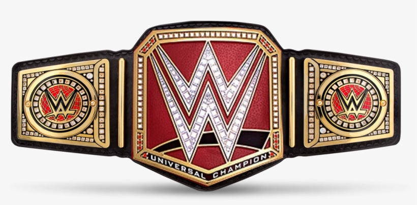 Universal Title With Black Strap - Wwe United Kingdom Championship, transparent png download