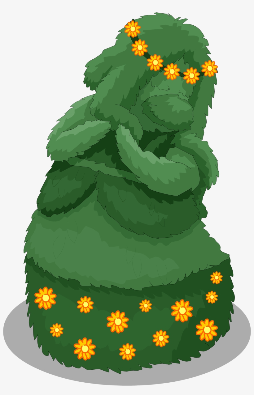 Maiden Shrubbery Sprite 001 - Illustration, transparent png download