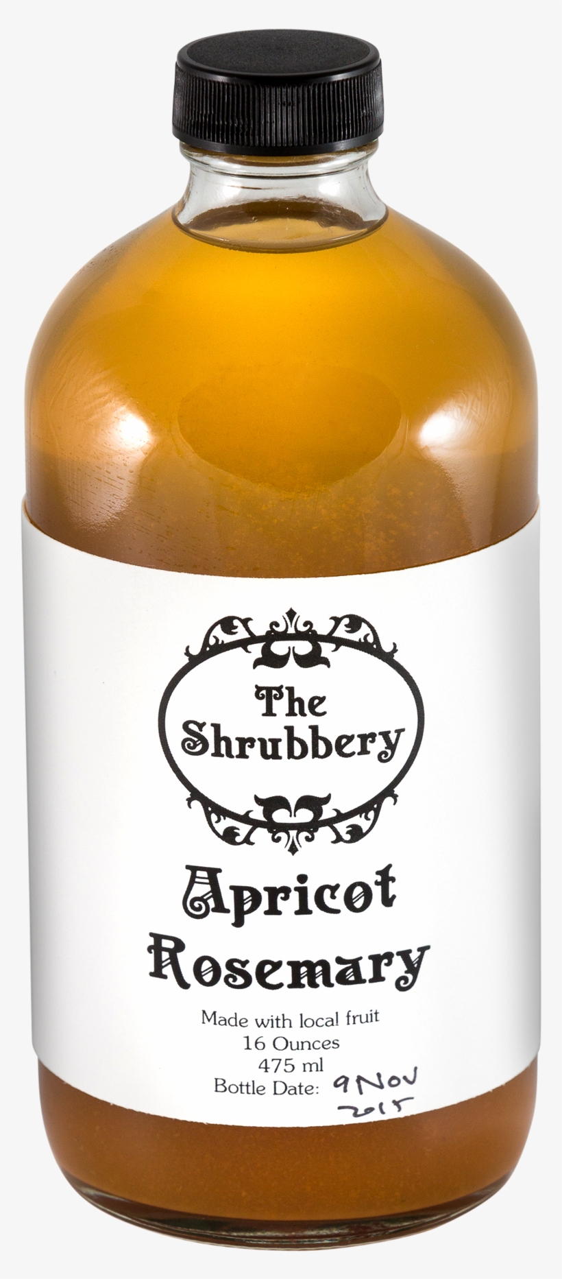 The Shrubbery Apricot Rosemary Shrub 475ml - Shrubbery Blueberry Cinnamon Shrub, transparent png download