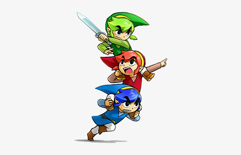 The Legend Of Zelda - Legend Of Zelda : Tri Force Heroes, transparent png download
