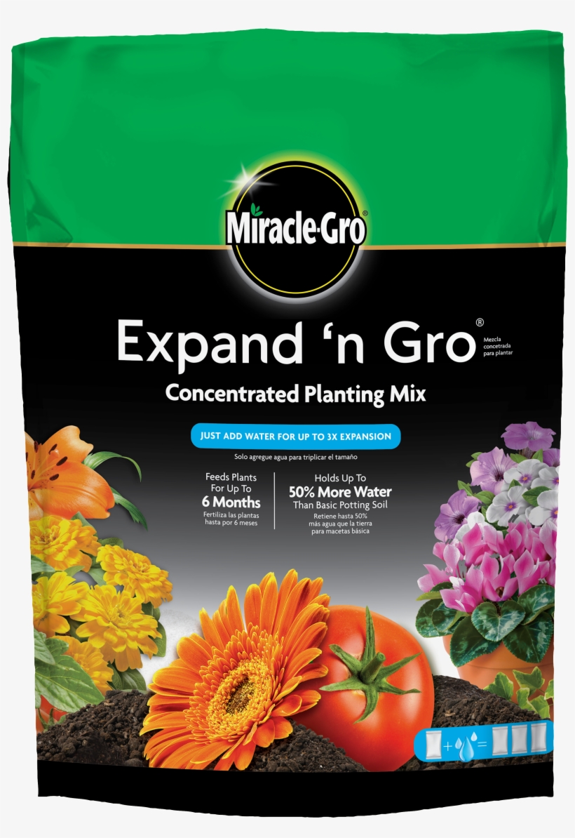 Miracle Gro Expand And Grow, transparent png download