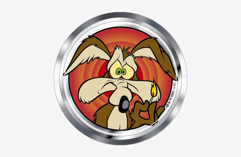 Looney Tunes Wile E - Emblem, transparent png download