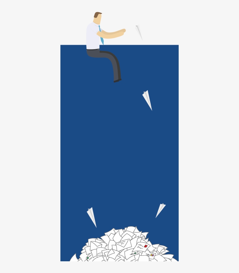 Paper Plane Banner F, transparent png download