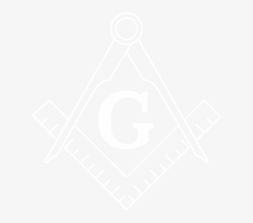 Square And Compass - Crowne Plaza White Logo, transparent png download