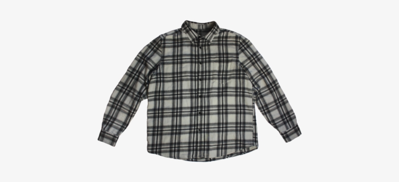 Flannel Png - Flannel Black And White Png, transparent png download