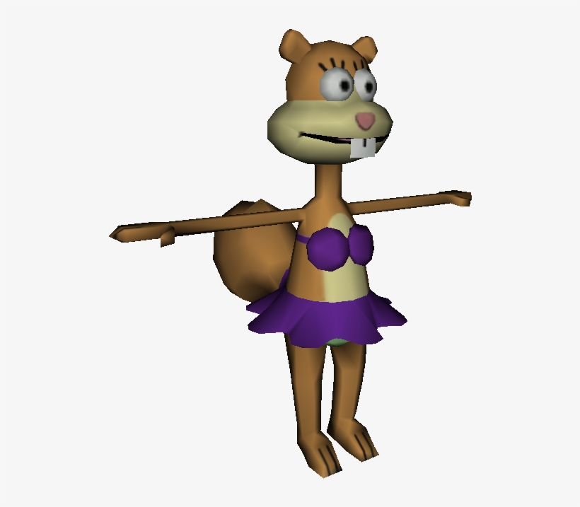 Download Zip Archive - Spongebob Employee Of The Month Sandy, transparent png download