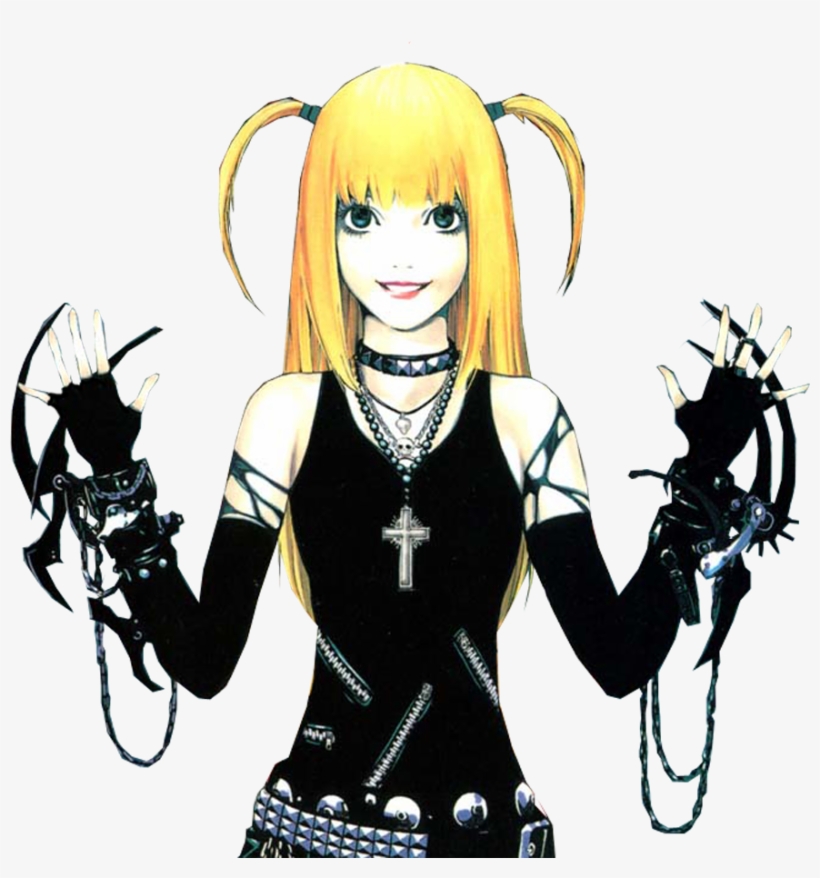 De La Misma Edad De Light, Es Una Chica Muy Popular - Misa Death Note Png, transparent png download