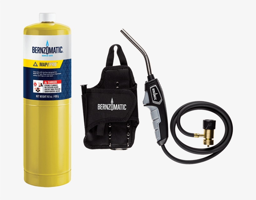 Bernzomatic Bz8250htzkc Kit 01 - Map Gas Torch With Hose, transparent png download